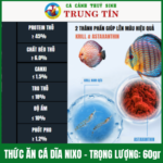 THỨC ĂN CÁ DĨA NIXO