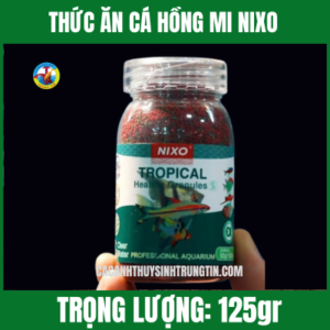 THỨC ĂN CÁ HỒNG MI NIXO 125gr