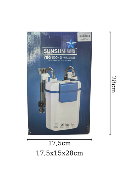 LỌC THÁC SUNSUN YBG-500 - Cái