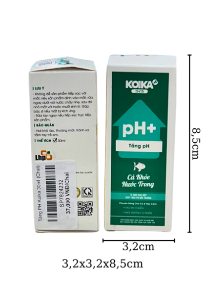 Tăng PH Koika 30ml - Chai
