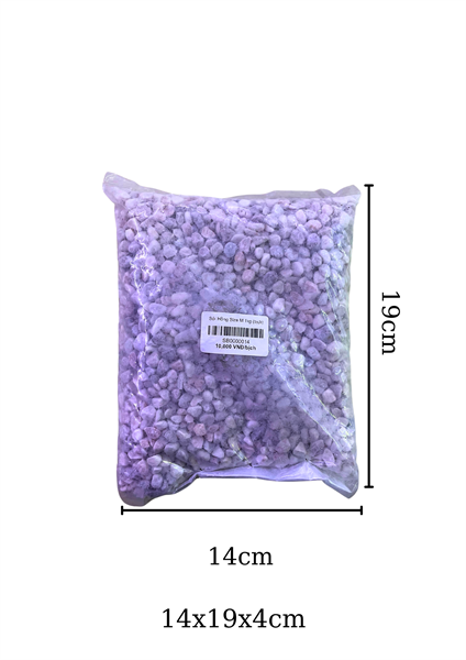 Sỏi Hồng Size M 1kg - bịch