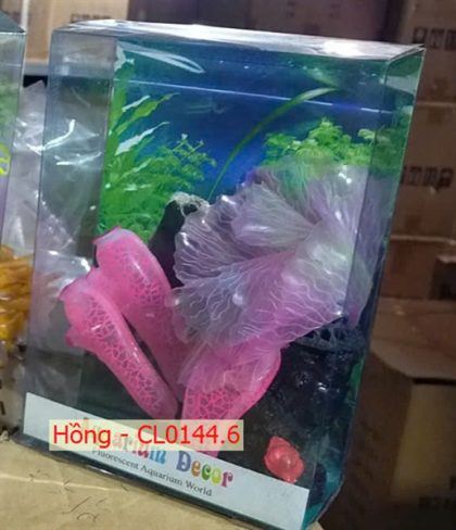 Hải quỳ lụa viền (Hồng) - Nắp ấm (Hồng) - CL0144.6 - Cái