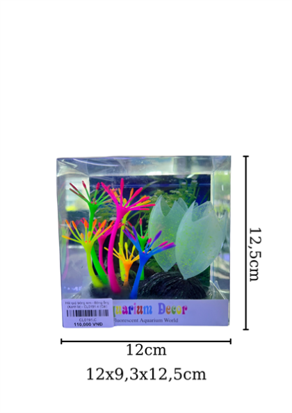 Hải quỳ bông kim - Bông ống (Xanh lá) - CL0191.4 - Cái