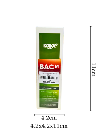 Vitamin Koika Bac 105ml - Chai