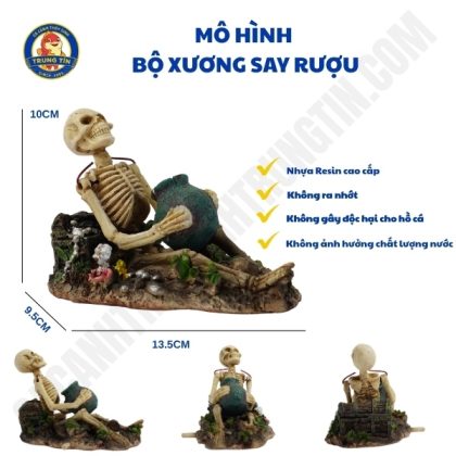 Bộ Xương Người Jq016 - 13.5X9.5X10