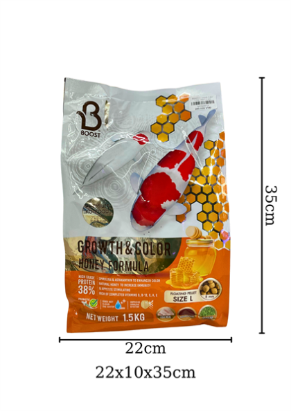 Boost Koi - Growth Color 1,5kg - Size L