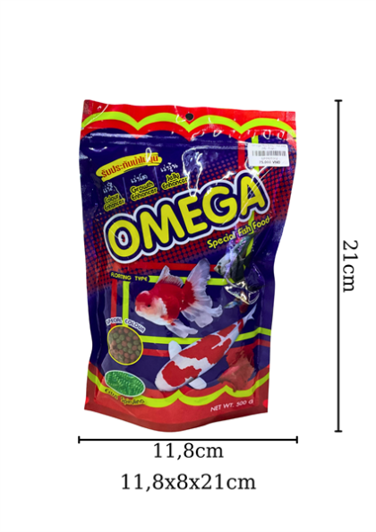 Omega Plus 500g - Hạt vừa (M)