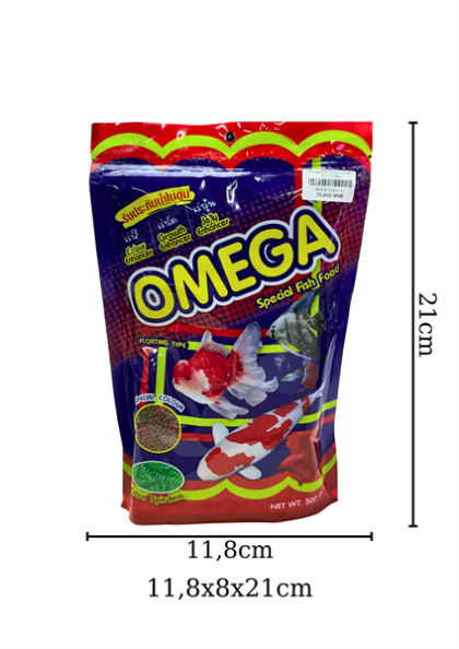Omega Plus 500g - Hạt nhỏ (S)
