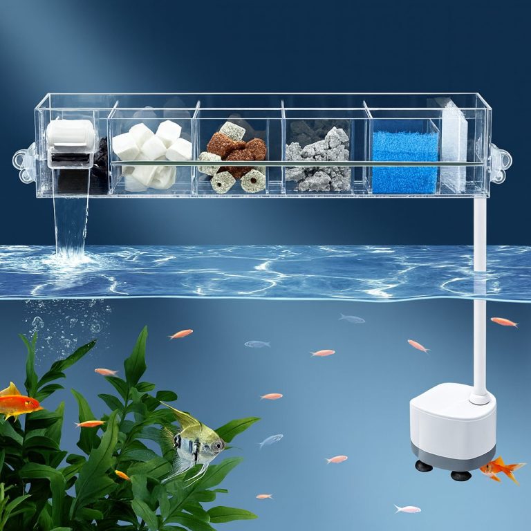 lọc tràn trên hồ cá hoạt động thế nào