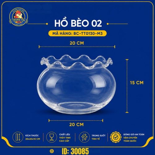 Chậu tròn mini miệng bèo