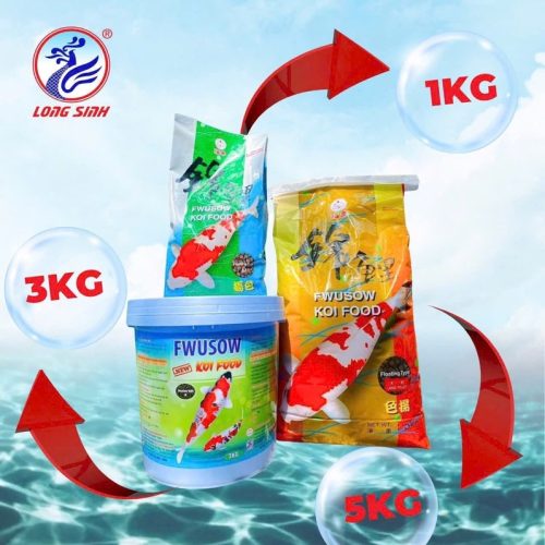 Cám FWUSOW Koi food 5kg 7ly size L