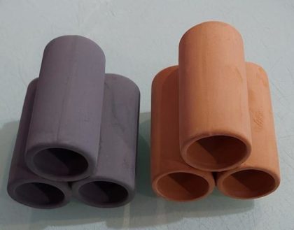 ỐNG GỐM TRÒN LỚN 3 CÁI